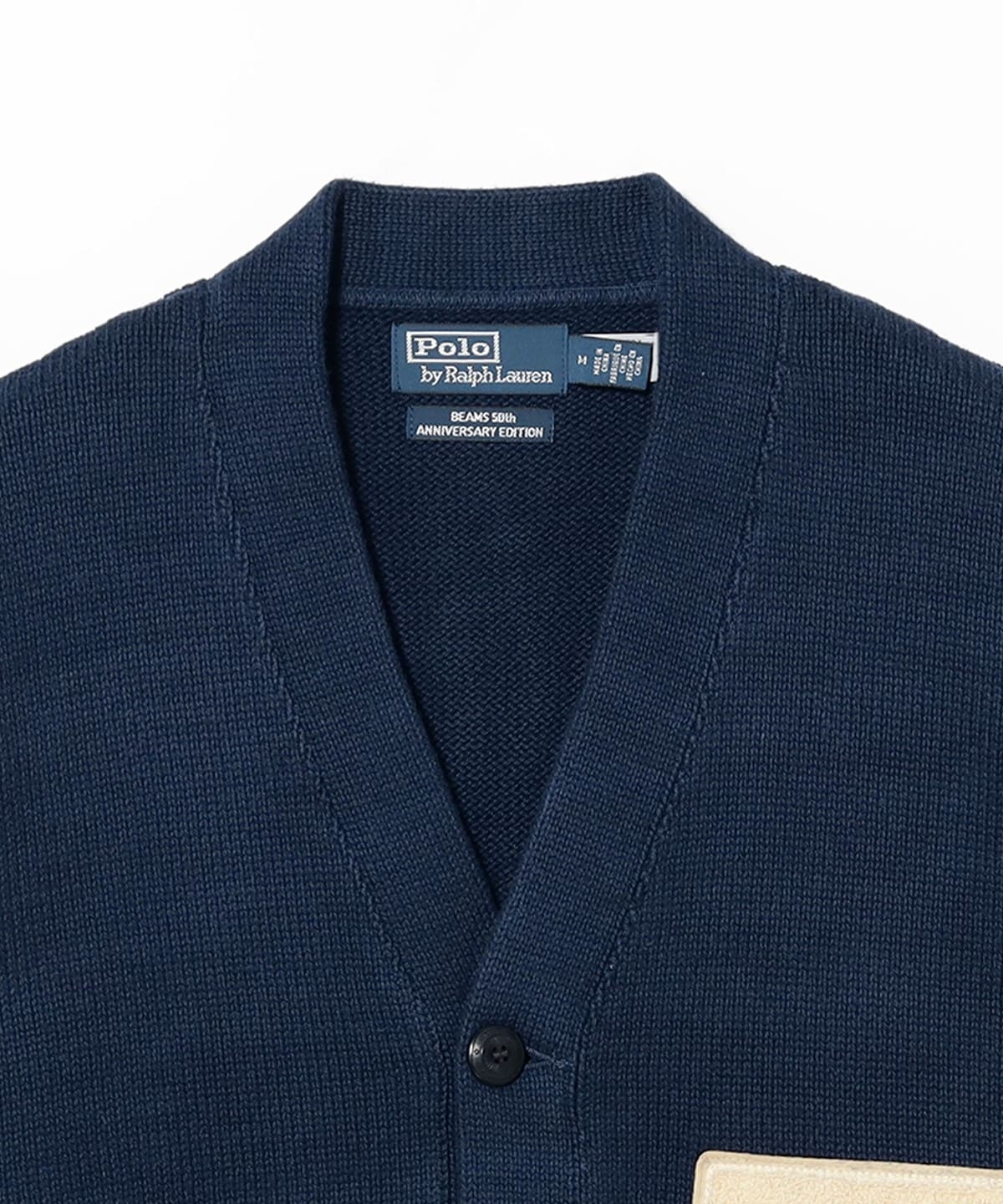 BEAMS（ビームス）【別注】POLO RALPH LAUREN / LS V-NECK VARSITY