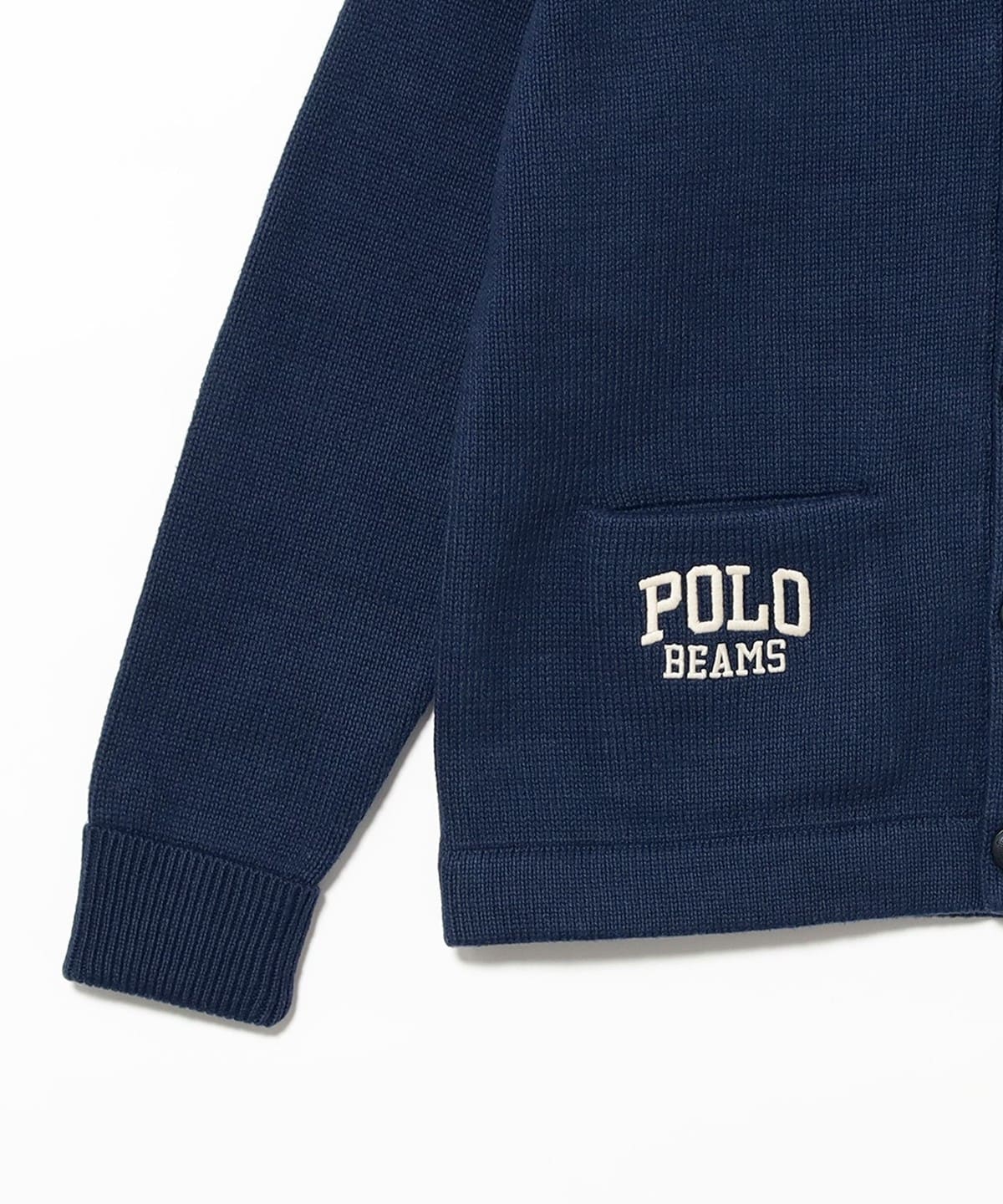 BEAMS（ビームス）【別注】POLO RALPH LAUREN / LS V-NECK VARSITY