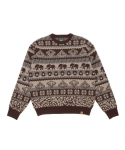 【ショップ限定商品】STARBUCKS STAND by BEAMS / JACQUARD CREW KNIT