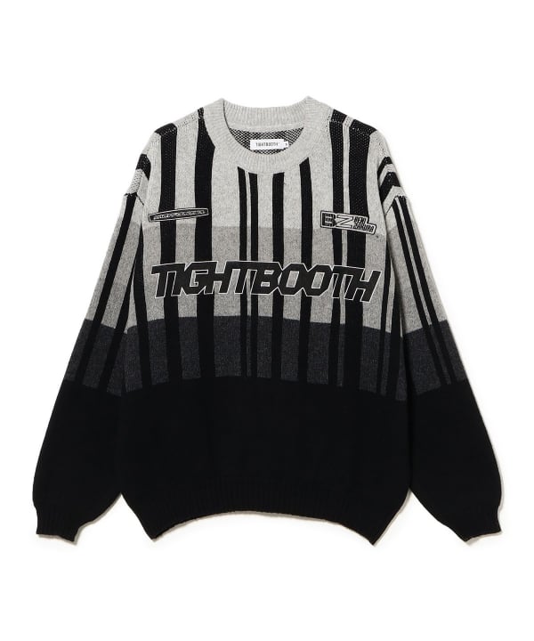 TIGHTBOOTH PRODUCTION / JQ KNIT SWEATER - 紅桜
