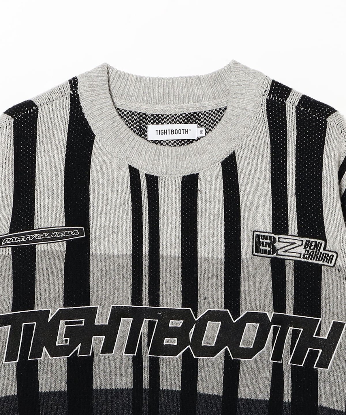 TIGHTBOOTH ✖️ 紅桜　ニットセーター ストライプ BEAMS JAPAN（ビームス ジャパン）TIGHTBOOTH PRODUCTION / JQ KNIT