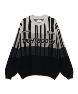 TIGHTBOOTH PRODUCTION / JQ KNIT SWEATER - 紅桜