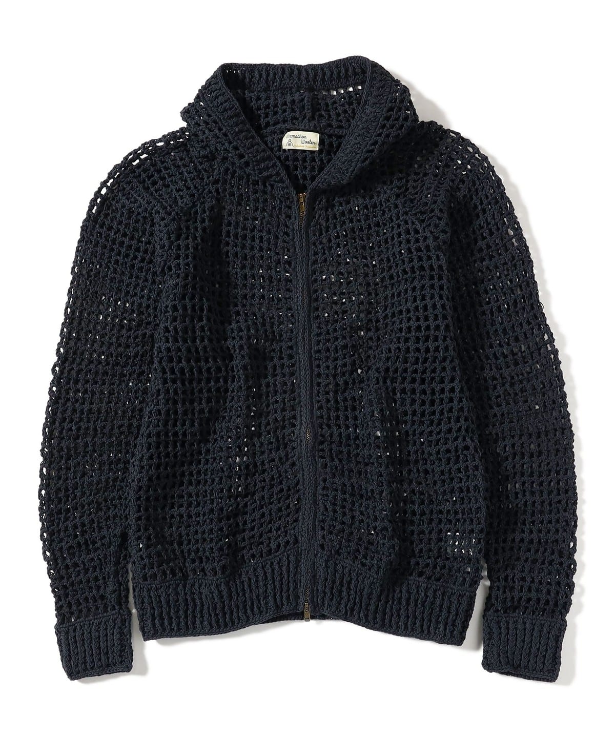 BEAMS（ビームス）MacMahon Knitting Mills / Mesh Zip Hooded