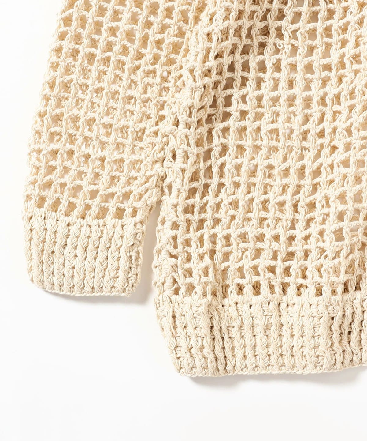 BEAMS（ビームス）MacMahon Knitting Mills / Mesh Zip Hooded