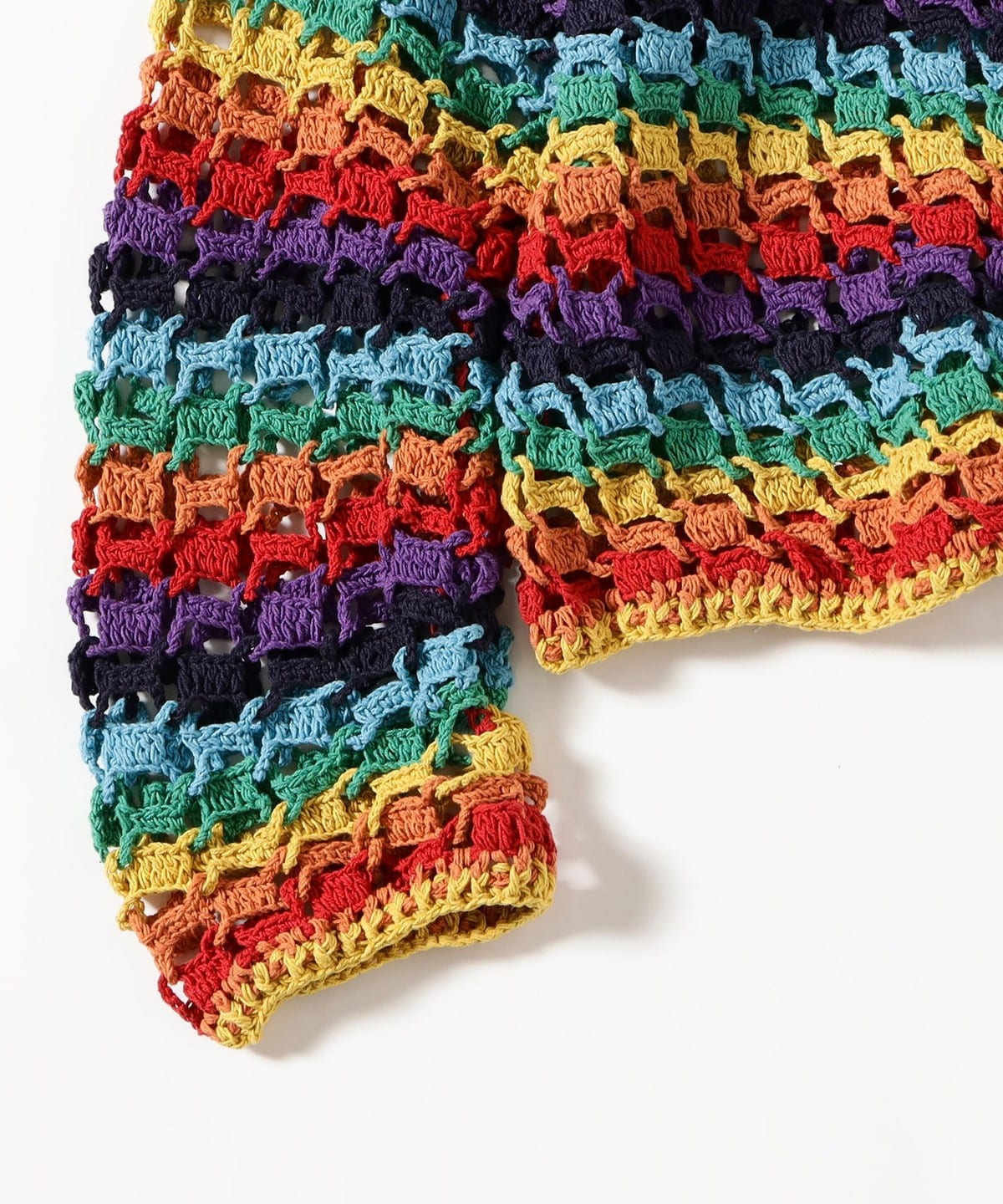 BEAMS（ビームス）MacMahon Knitting Mills / Rainbow Cardigan