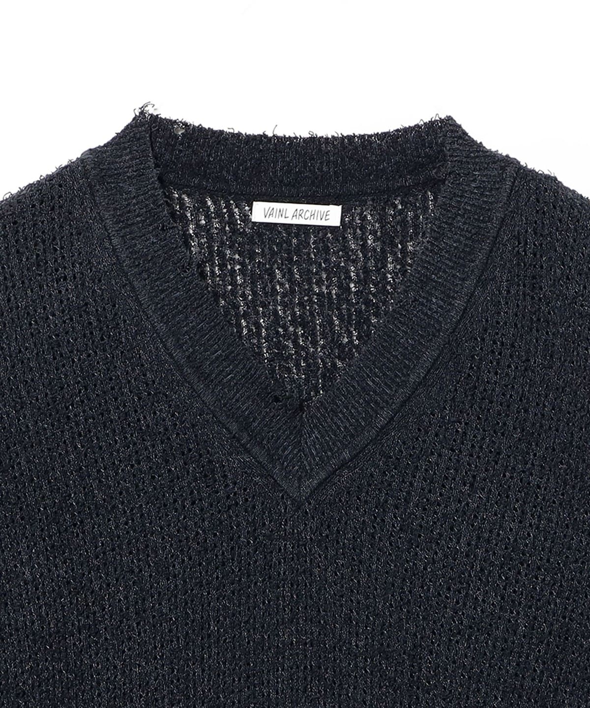 BEAMS JAPAN（ビームス ジャパン）VAINL ARCHIVE / AZIZ V KNIT