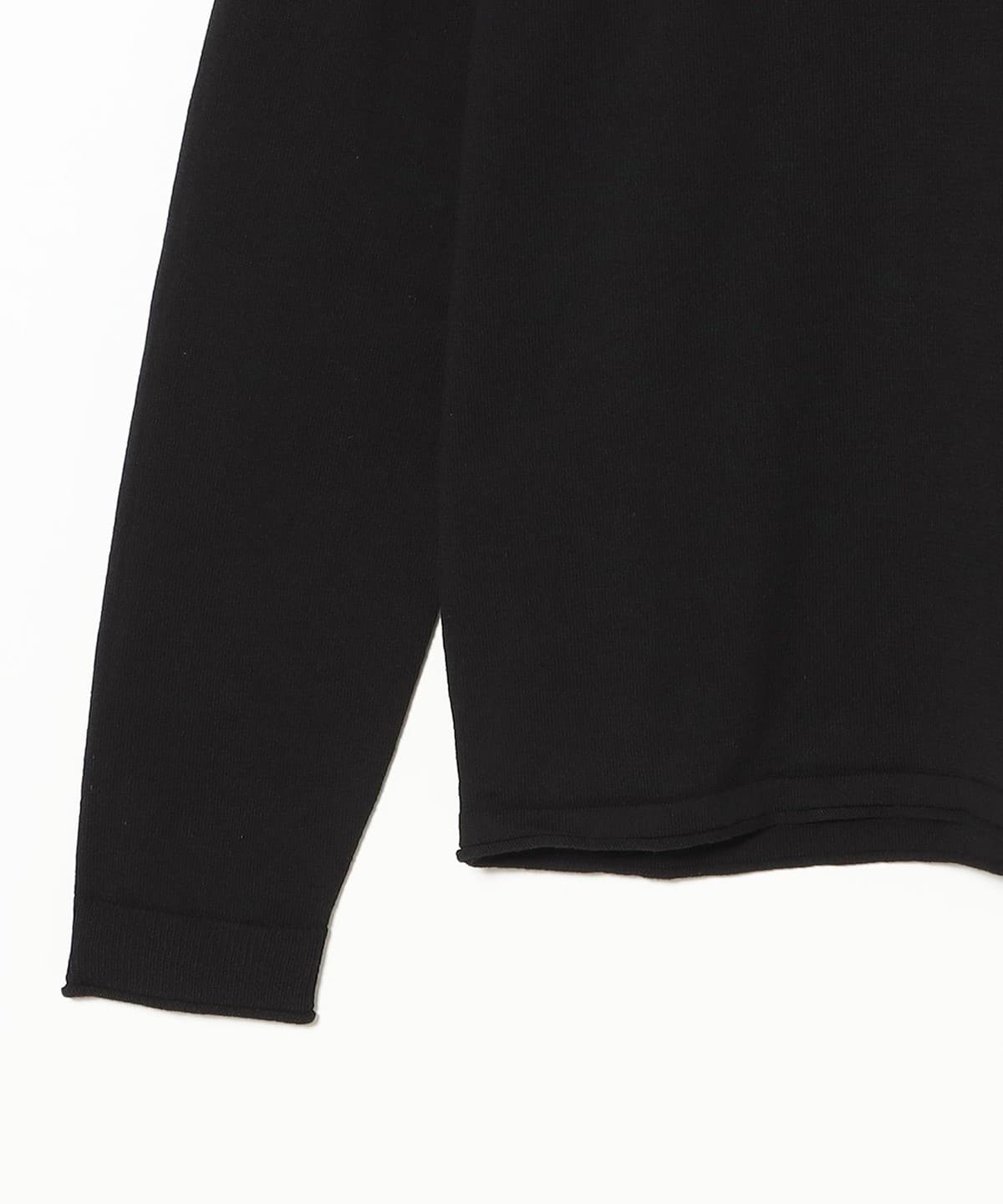 BEAMS（ビームス）STONE ISLAND / CREW NECK - BLACK（トップス ニット