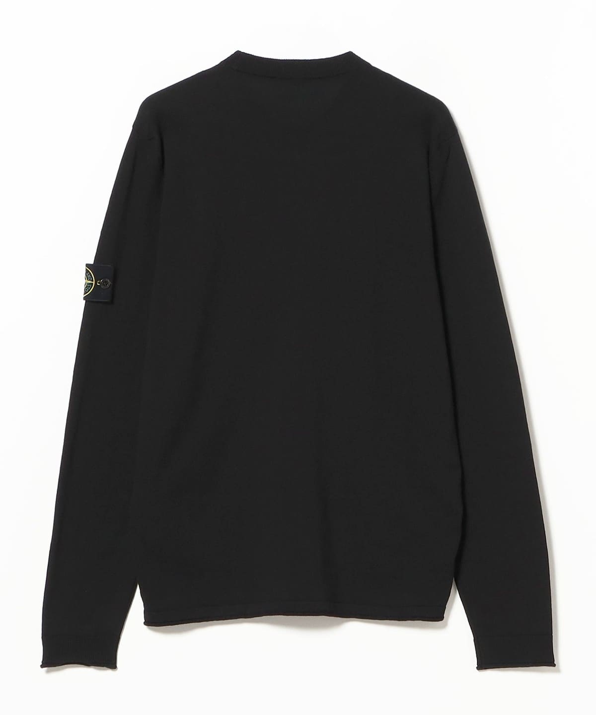 BEAMS（ビームス）STONE ISLAND / CREW NECK - BLACK（トップス ニット