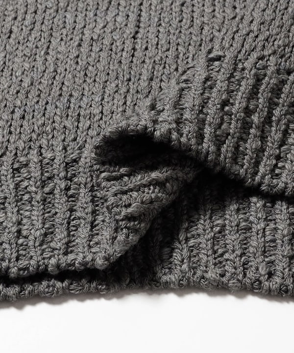 Graphpaper / Cotton Wool Slub Oversized Crew Neck Knit