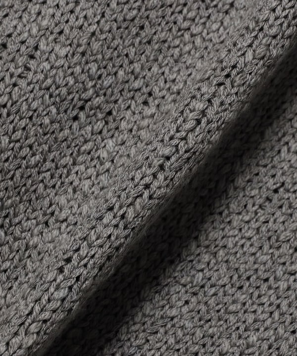 Graphpaper / Cotton Wool Slub Oversized Crew Neck Knit