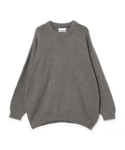 Graphpaper / Cotton Wool Slub Oversized Crew Neck Knit
