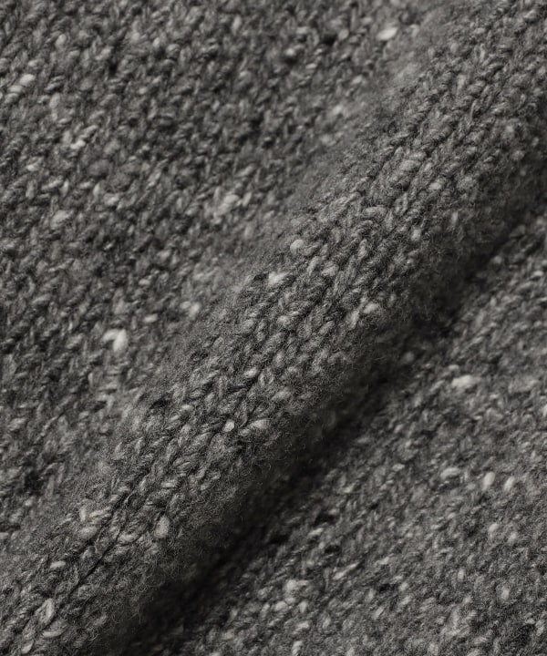 AURALEE / LOW-GAUGE HOMESPUN TWEED KNIT P/O