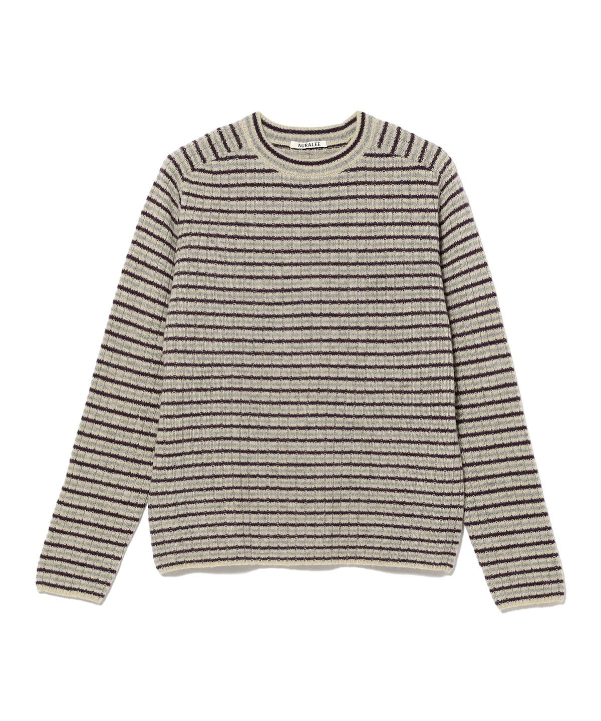 BEAMS（ビームス）AURALEE / SHETLAND WOOL CASHMERE RIB KNIT P/O