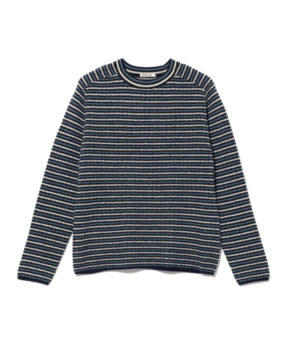 BEAMS（ビームス）AURALEE / SHETLAND WOOL CASHMERE RIB KNIT P/O