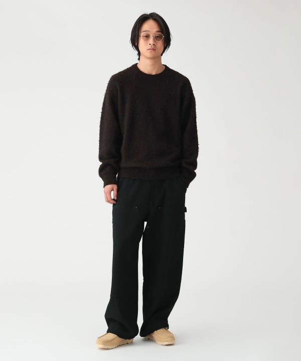 【別注】FRED PERRY / フラッフィーニット 26FW Model：H185cm Size：L