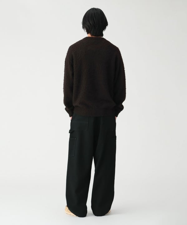 【別注】FRED PERRY / フラッフィーニット 26FW Model：H185cm Size：L