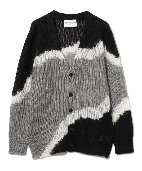 NOMARHYTHM TEXTILE / Multi Color Mohair Cardigan