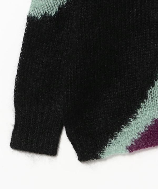 NOMARHYTHM TEXTILE / Multi Color Mohair Cardigan