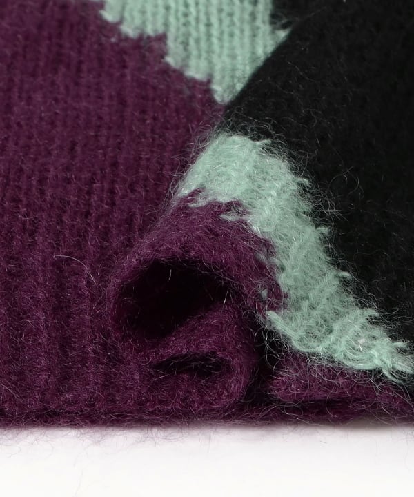NOMARHYTHM TEXTILE / Multi Color Mohair Cardigan