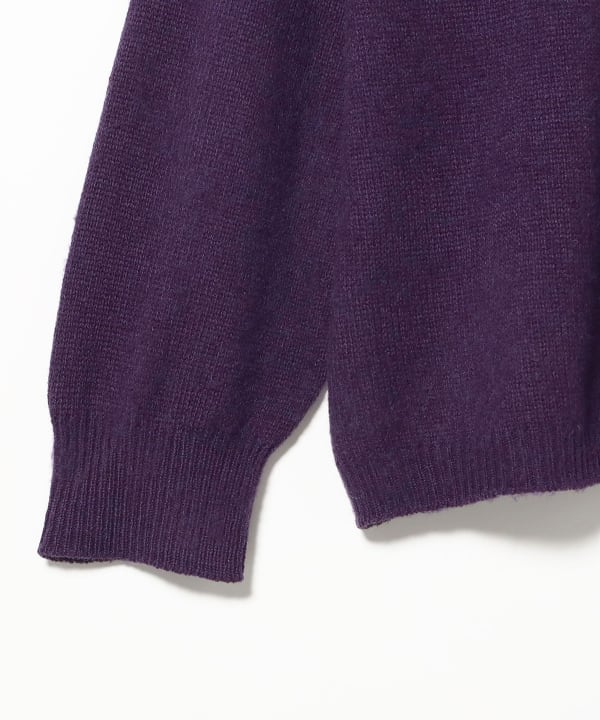 URU / Knit Cardigan 程よいゆとりを生む袖のたまり