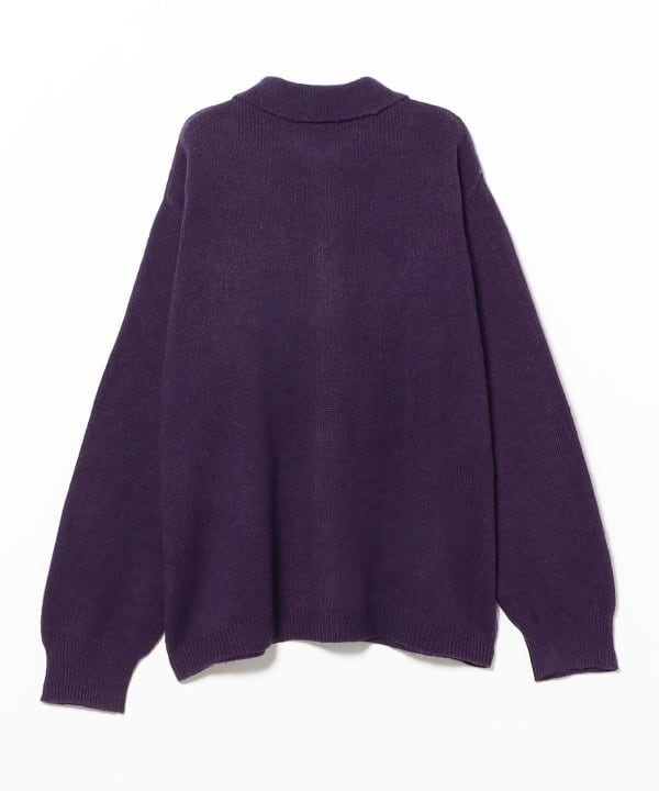 URU / Knit Cardigan インナーにも映える絶妙な収まり