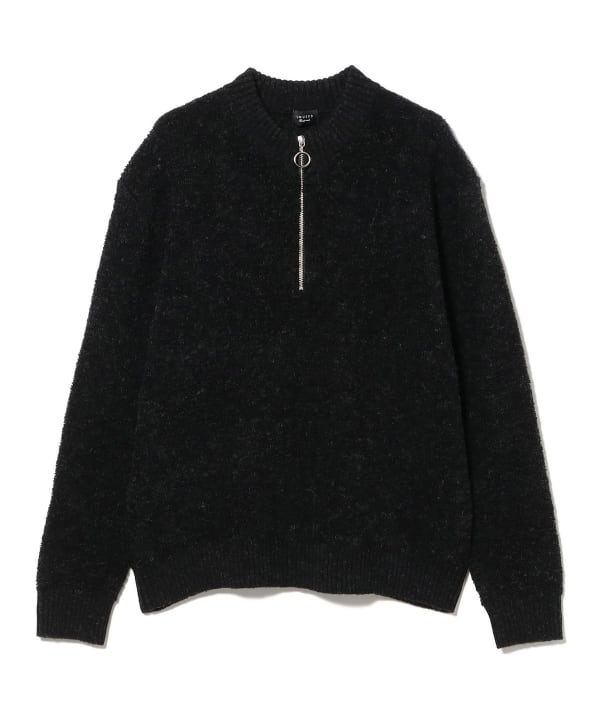 UNUSED / Zip pullover knit