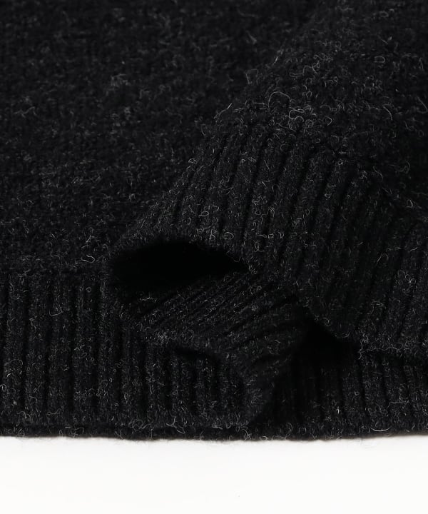 UNUSED / Zip pullover knit