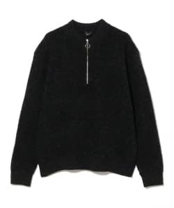 UNUSED / Zip pullover knit