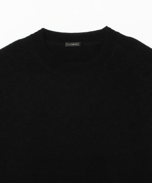 COMOLI / ラムズウール クルーネックニット