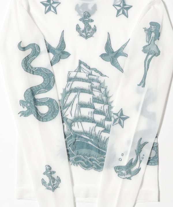 DAIRIKU / "TATTOO" SECOND SKIN KNIT