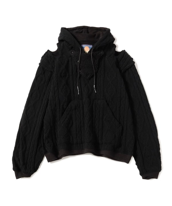 Blackmeans / Cable Knit Hoody
