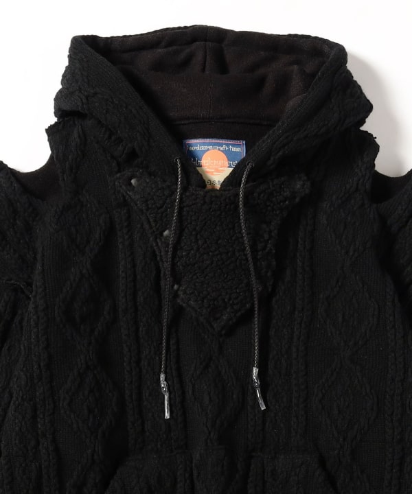 Blackmeans / Cable Knit Hoody