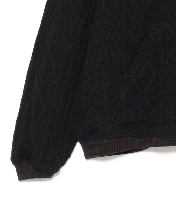 Blackmeans / Cable Knit Hoody