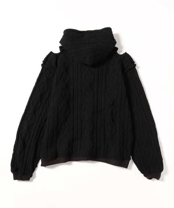 Blackmeans / Cable Knit Hoody