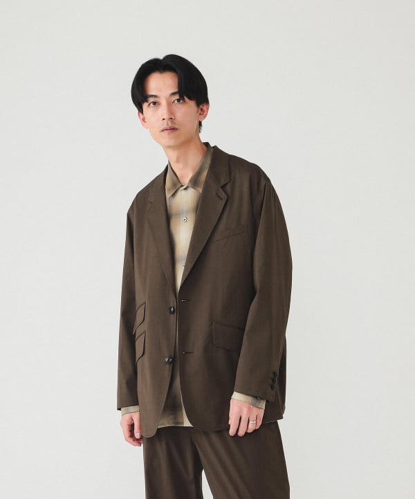 【BEAMS × Dickiesコラボ】ウール ジャケットファッション