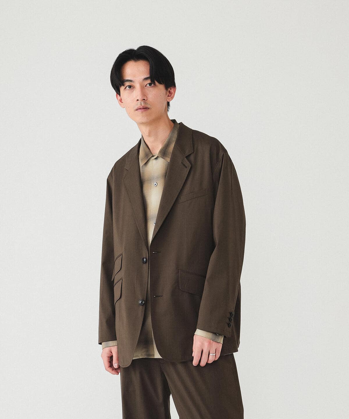 BEAMS [BEAMS] BEAMS / Wool 2-button jacket (tailored jacket) mail