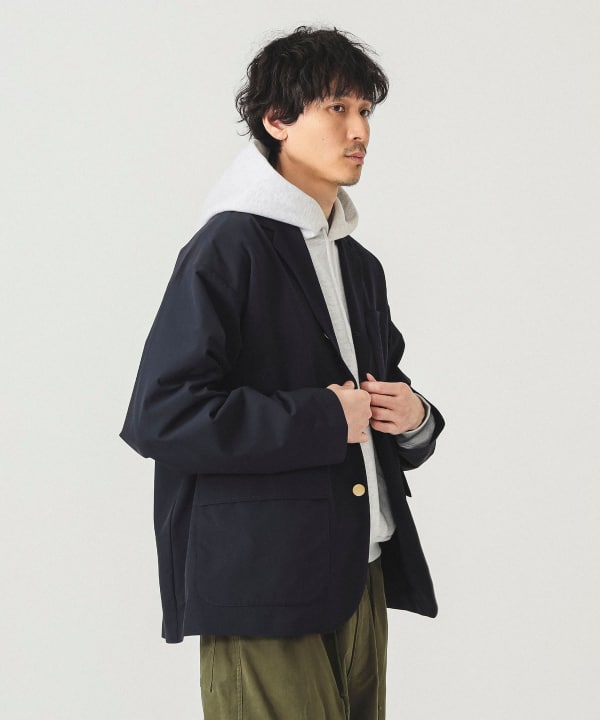 BEAMS（ビームス）ワイドフィット テック ブレザー（撥水
