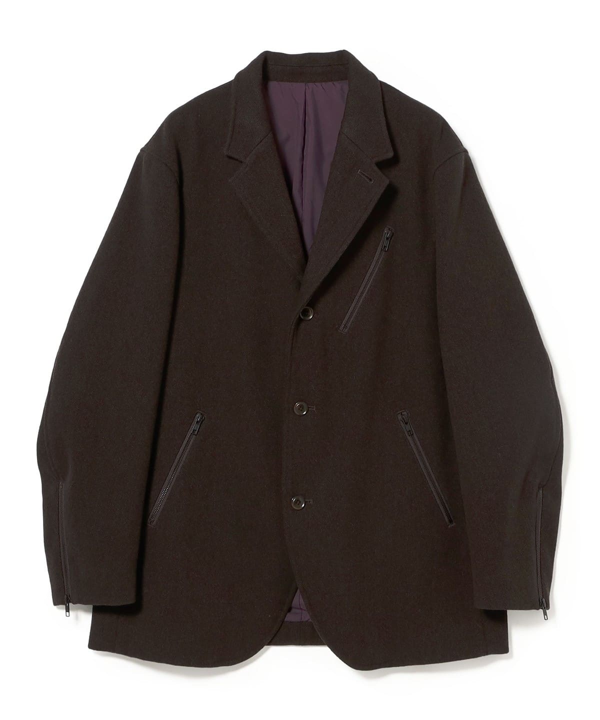 BEAMS（ビームス）SHIDEN / ZIPPED POCKET 3B JACKET（ジャケット