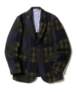▲BEAMS PLUS / ジャカード ツイード 3ボタン ジャケット