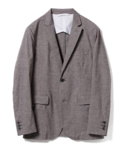 ▲BEAMS / ポリエステル リネン ストレッチ 2Bジャケット