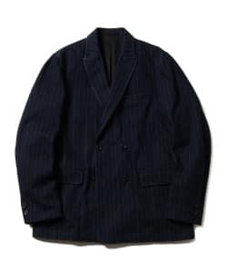 ▲BEAMS PLUS / ダブルブレステッドジャケット インディゴ