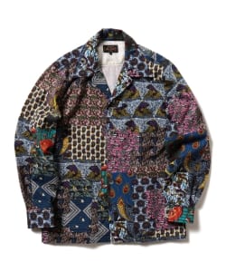 ▲BEAMS PLUS / バティック キャンプカラー ジャケット