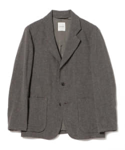 ▲sage de cret / 強撚パイピング ジャケット