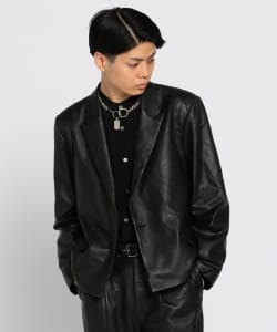 VAPORIZE / Leather 1B Jacket