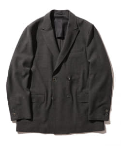 ▲BEAMS PLUS / スラブ織 4ボタン ダブルブレステッド コンフォートジャケット