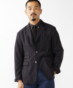 【店鋪限定商品】ENGINEERED GARMENTS × BEAMS PLUS / 別注 MID FIELD BLAZER TROPICAL WOOL