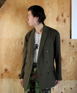 ▲VAPORIZE / UNCON_6Buttons Double Breasted Jacket