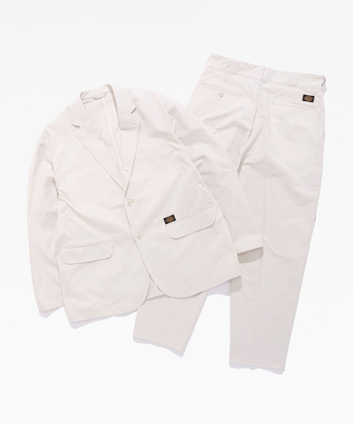 M Dickies TRIPSTER SUIT ホワイト BEAMS 人気ブレゼント! - スーツ