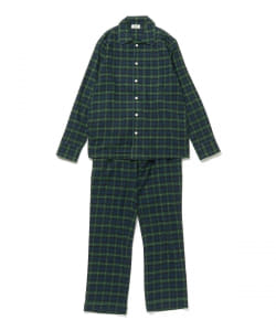 ▲SLEEPY JONES / Henry Pajama Set Black Watch