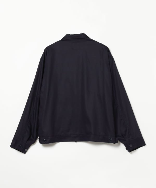 BEAMS [BEAMS] BEAMS / Broken Twill Zip Blouson (Blouson Blouson 